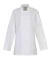 PR671 Women's Long Sleeve Chefs Jacket White colour image